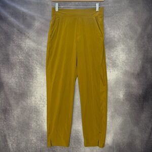 Athleta Brooklyn Mid Rise Ankle Pant Women 2 Athleisure Lightweight